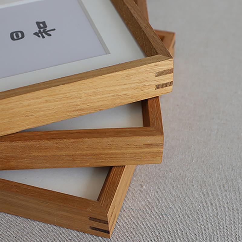 WoodFrame - Elegant Wooden Square Photo Frame