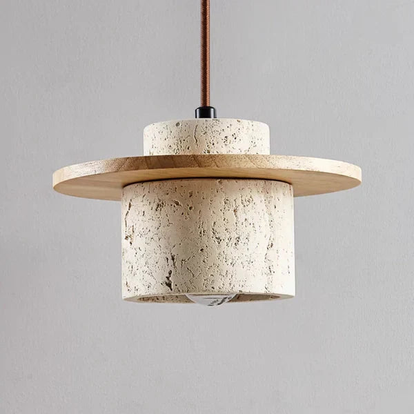 EarthLuxe Chandelier - Luxury Travertine Design Light