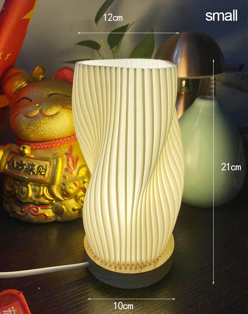 Frenchlight Lamp - Pleated Cream Table Lamp for a Refined Ambiance