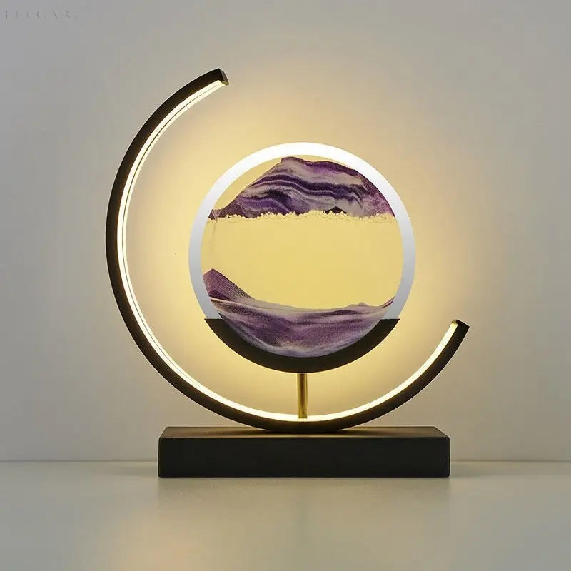 ZenScape - Moving Sand Art Lamp for Zen Decor