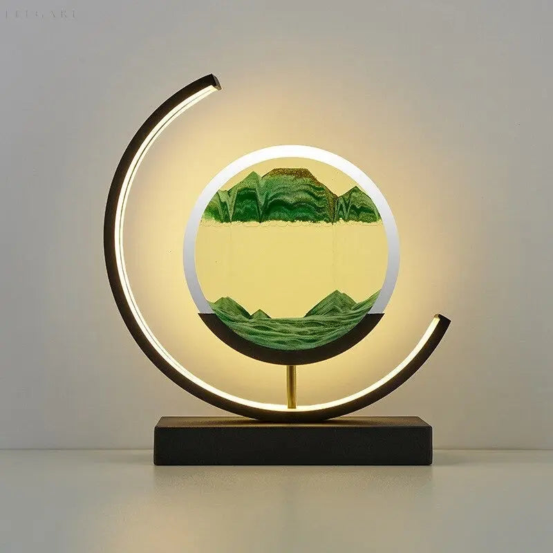 ZenScape - Moving Sand Art Lamp for Zen Decor