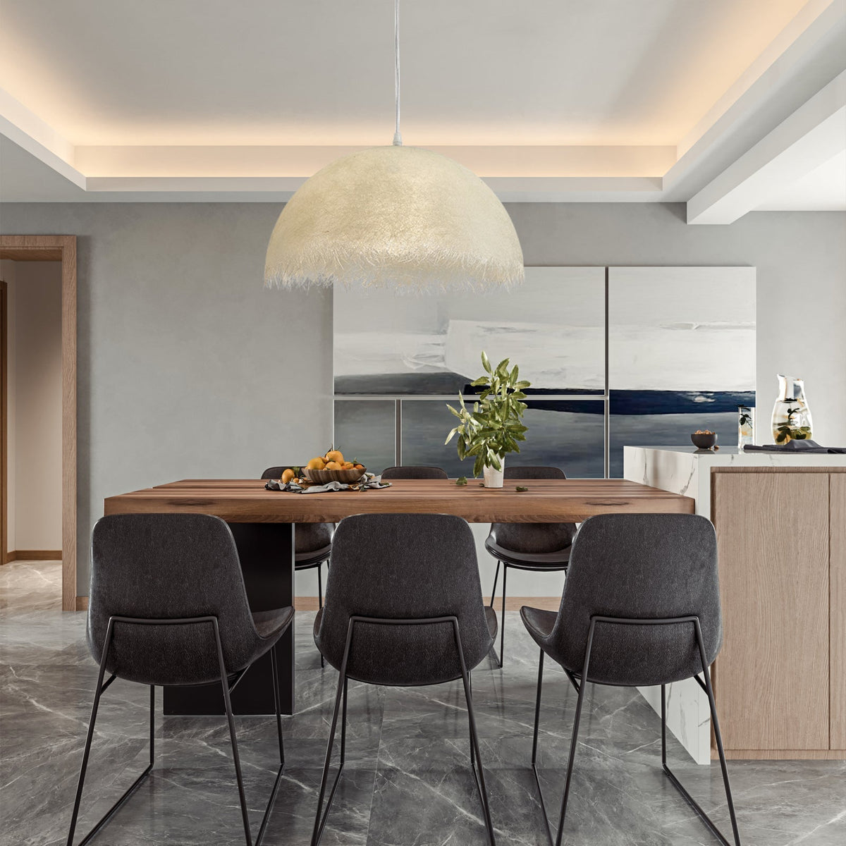 EclatZenith Pendant Light - Chic Minimalist LED Design