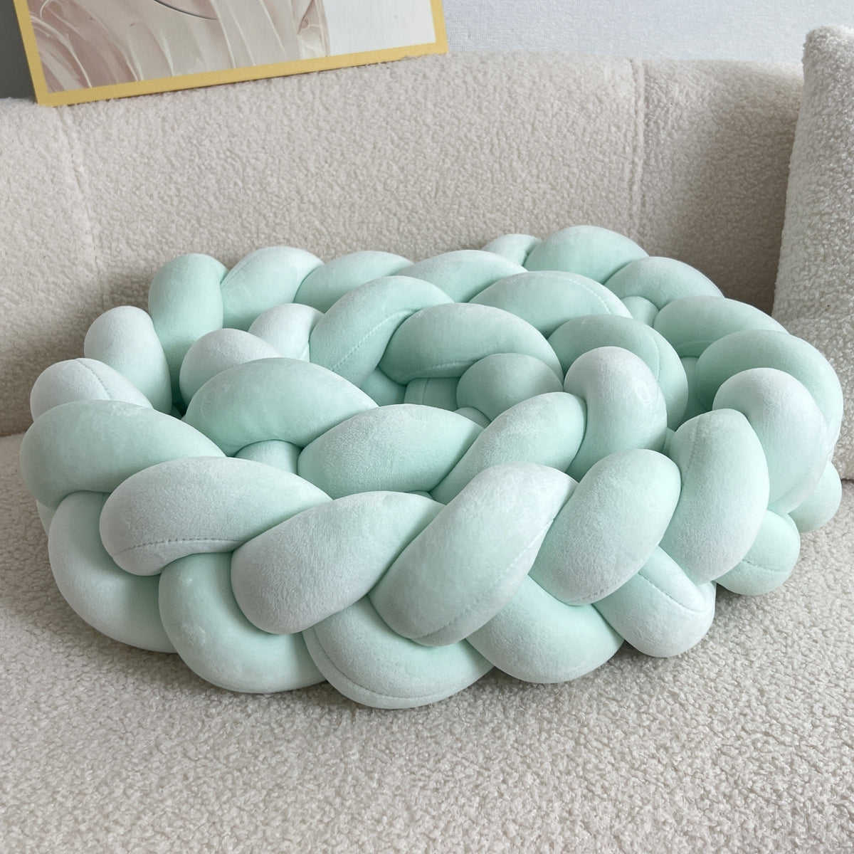 WaveCushion - Modern Geometric Floor Cushion