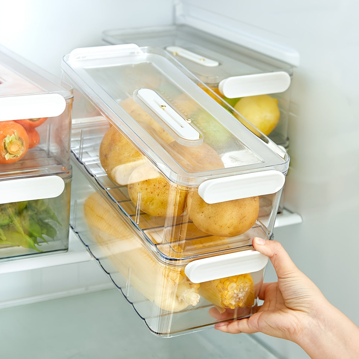 FreshGuard - Refrigerator Food Storage Container