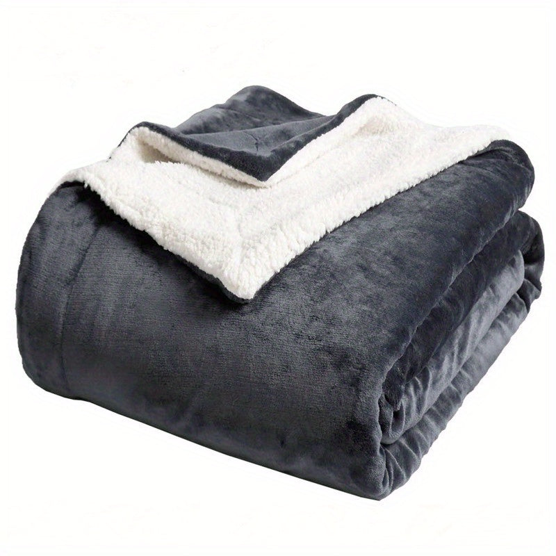 ZovaWarm - Ultra-Soft Sherpa Fleece Throw Blanket for Optimal Comfort
