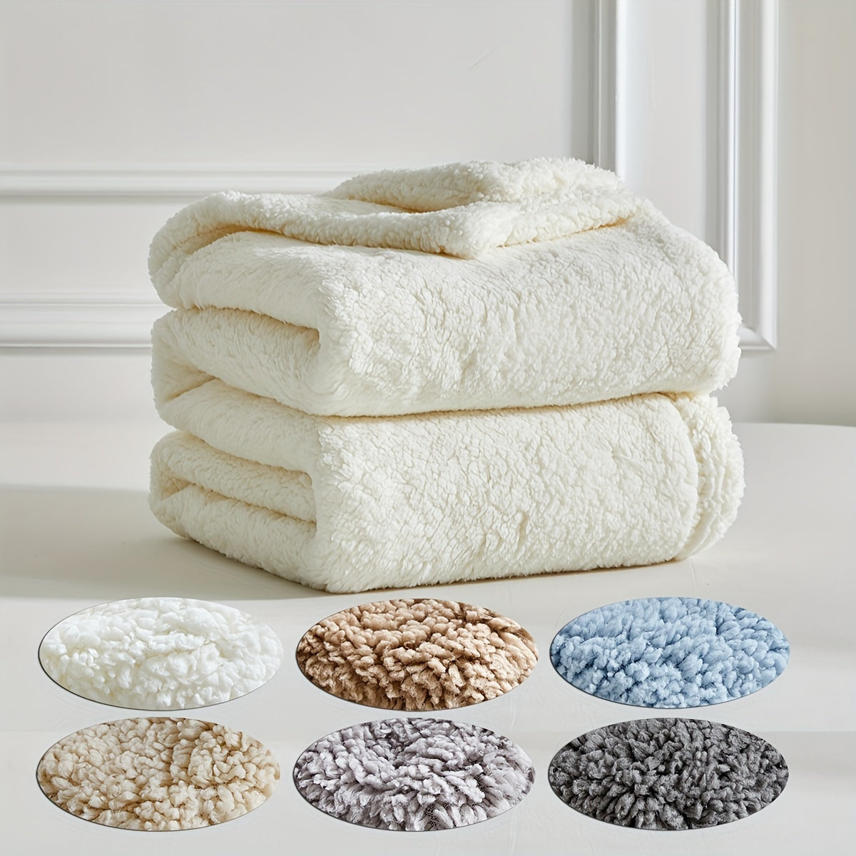 Yalnest - Luxurious Sherpa Fleece Blanket for Winter