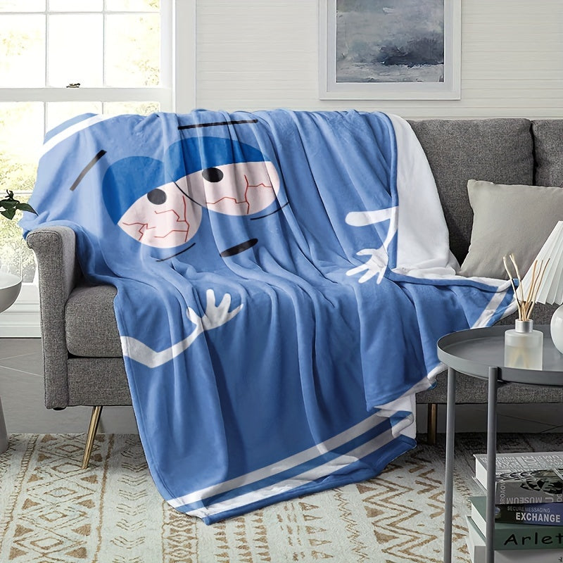 AnimeThrow - Reversible Flannel Blanket for Every Season