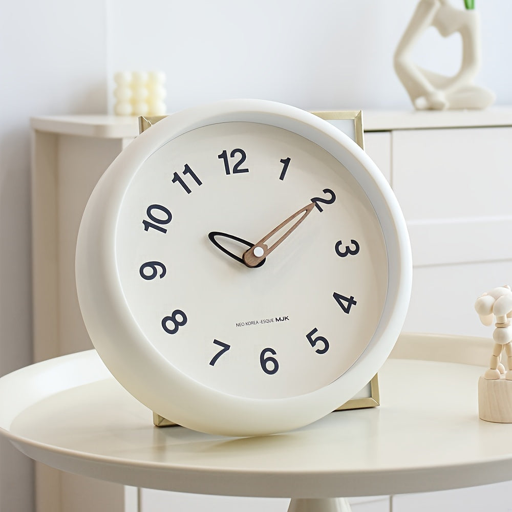 SilenceTime Clock - Elegant Silent 25cm Wall Clock