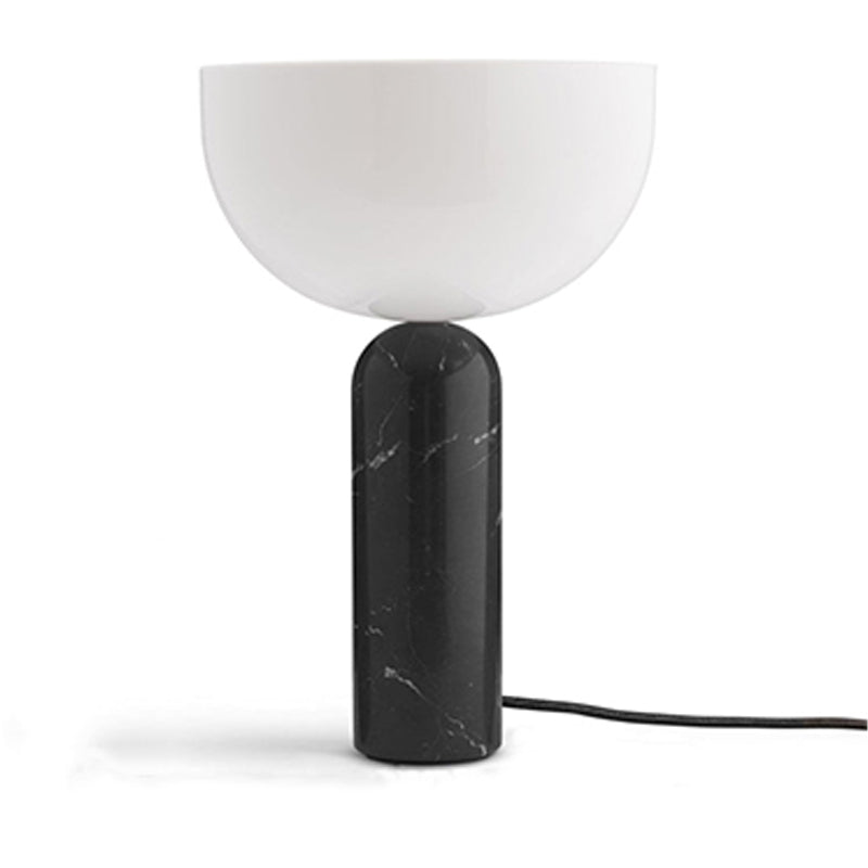 MarbleLuxe Lamp - Marble Table Lamp with Gold Accents