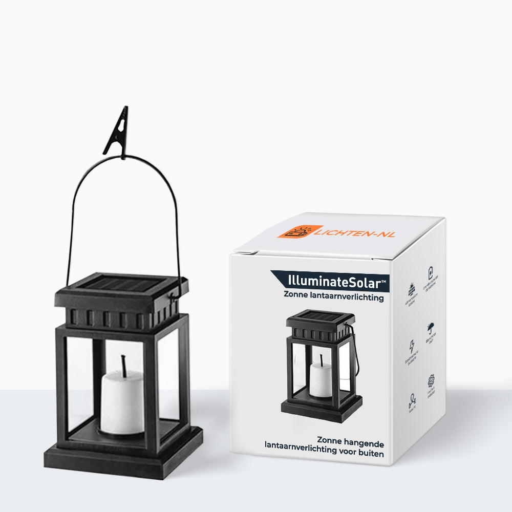 SoleilSuspendu - Hanging Solar Lantern for Garden and Patio