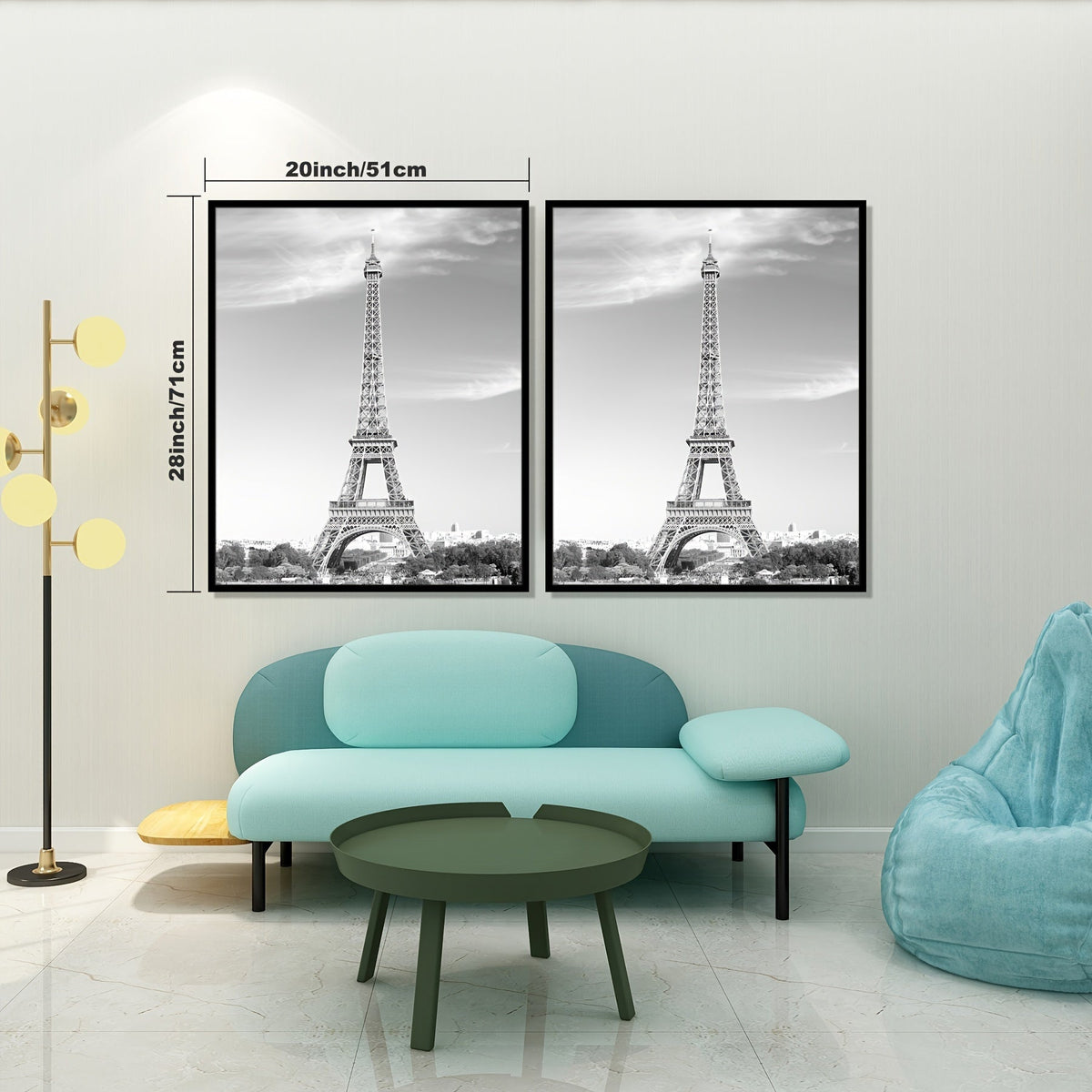 Timeless Frame - Set of 2 Elegant Black Photo Frames