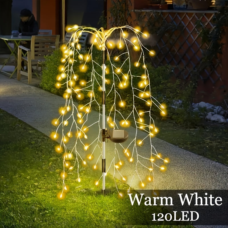 SolarGlimmer - Solar Garden Lamp with 8 Lighting Modes