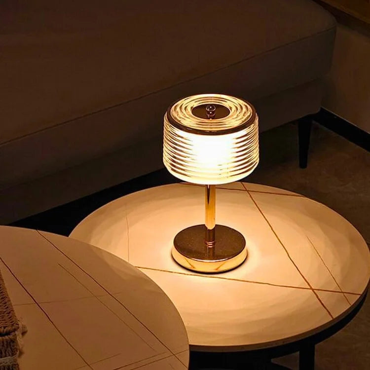 GlowRing Light - Round LED Table Lamp with Modern Design