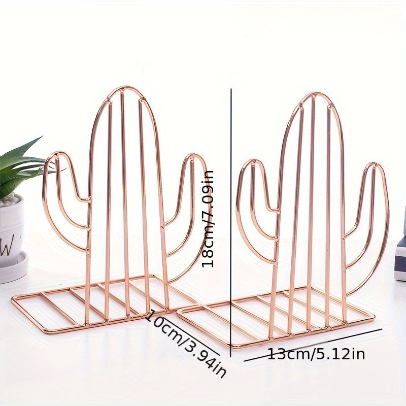 CactusIron - Playful Iron Bookends for Kids' Rooms