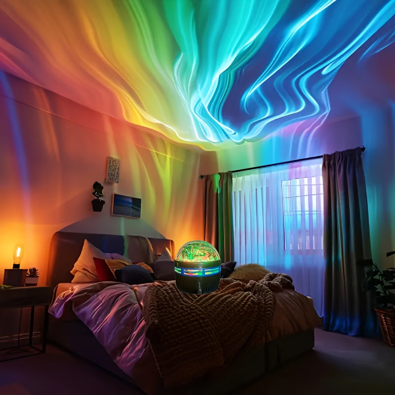 AuroraStar - Projecteur LED RGB d'Ambiance avec Télécommande