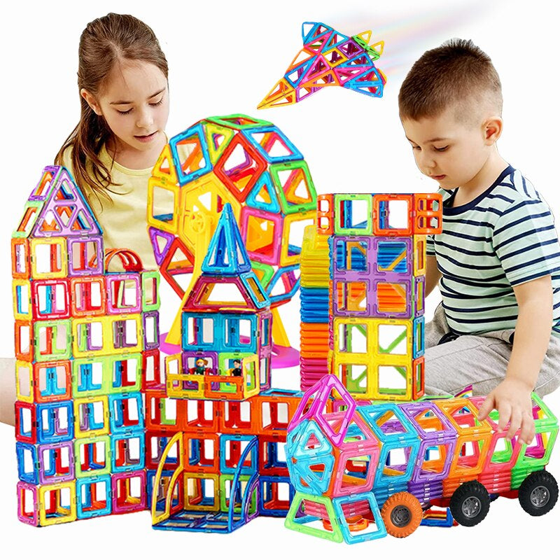 MagneticBlocks - Educational Magnetic Building Set for Kids