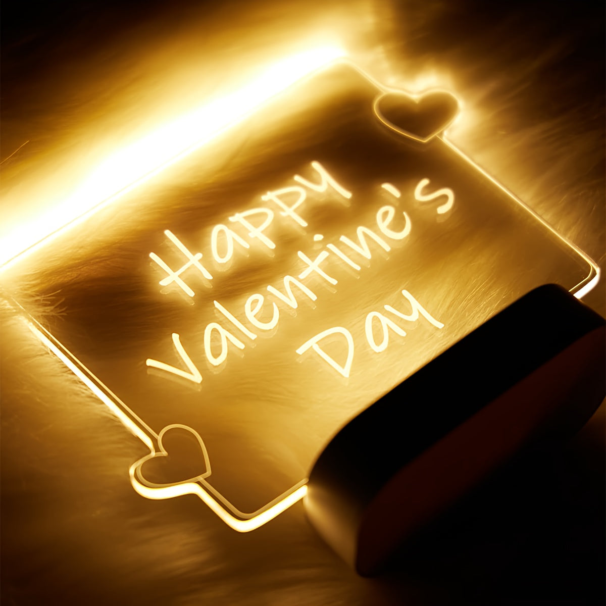 Emoura - 3D Heart-Shaped LED Lamp for a Romantic Atmosphere