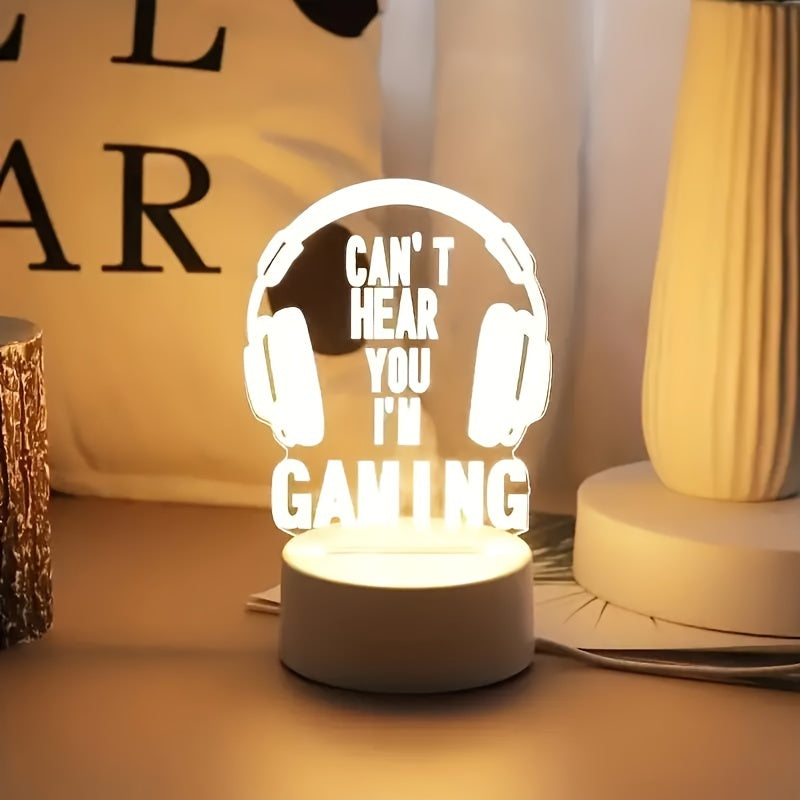 GameLamp - Compact LED USB Table Lamp