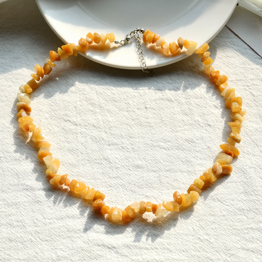 Collier Cristaux Polis Lina - Beauté Naturelle