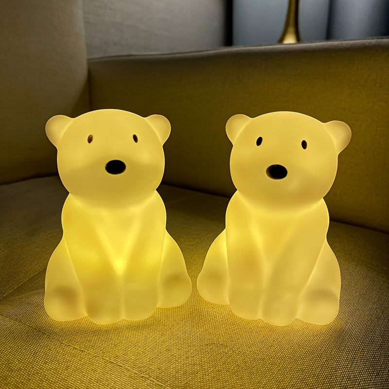 PolarGlow - Polar Bear LED Night Light for a Cozy Bedroom