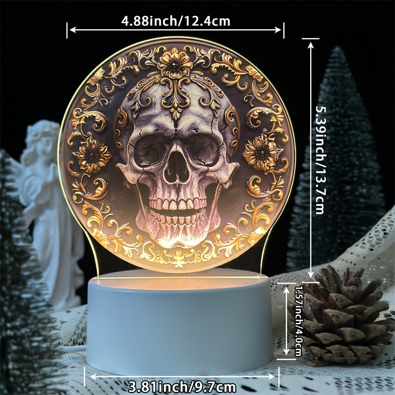 LumiSkull - USB Skull Table Lamp