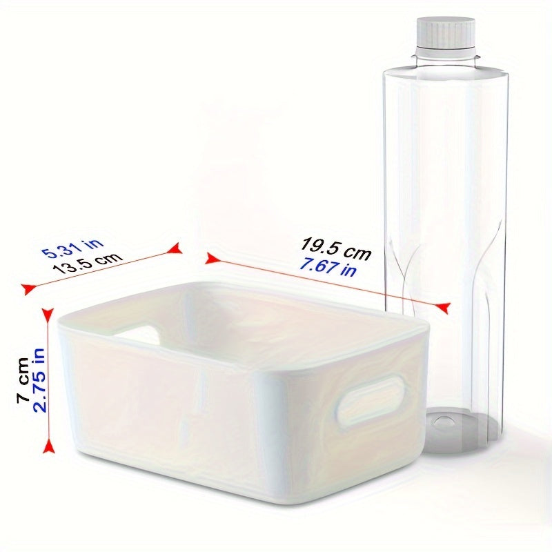 OrganiseerGemak - Set of 10 Wall-Mounted Storage Boxes for Cosmetics and Snacks