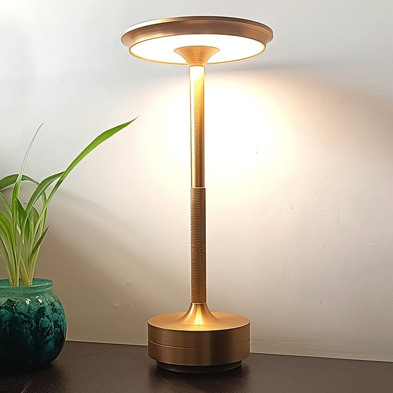 LumiTaf - Rechargeable LED Table Lamp with USB Charging