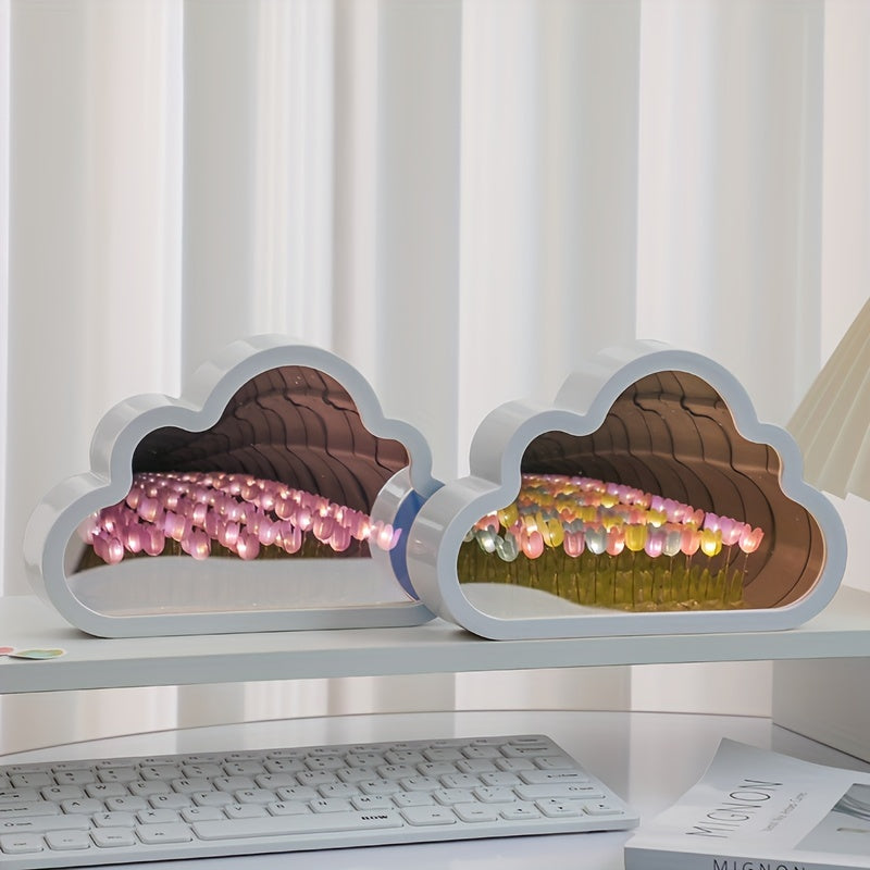 TulipGlow Lamp - Tulip LED Night Light for a Soft, Romantic Bedroom