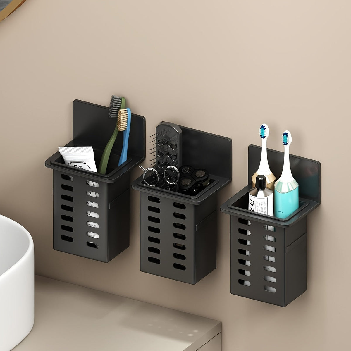 Alcovia - No-Drill Wall Shelf for Cosmetics