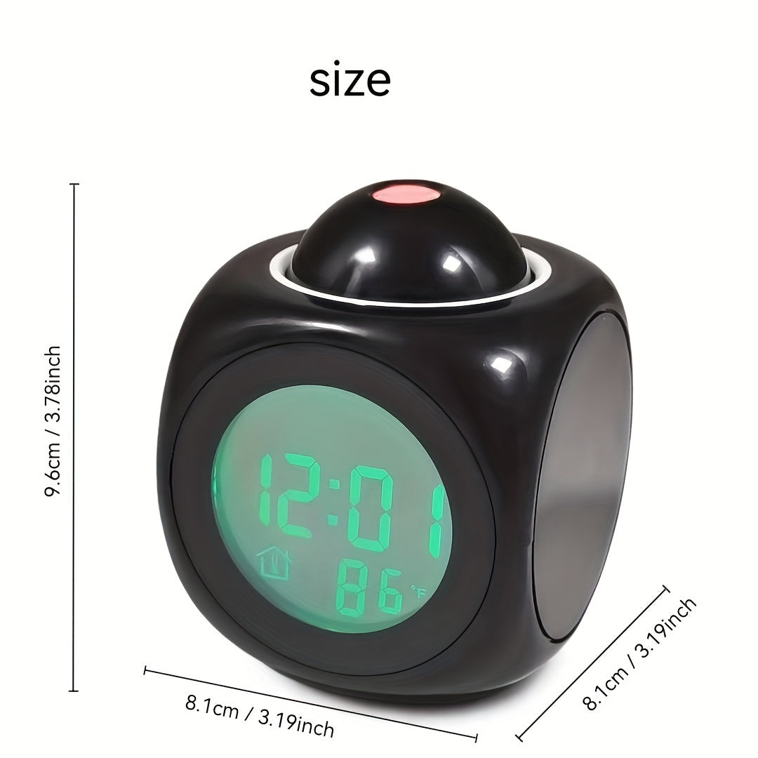ProClock - Modern Projection Alarm Clock with Sound Alarm