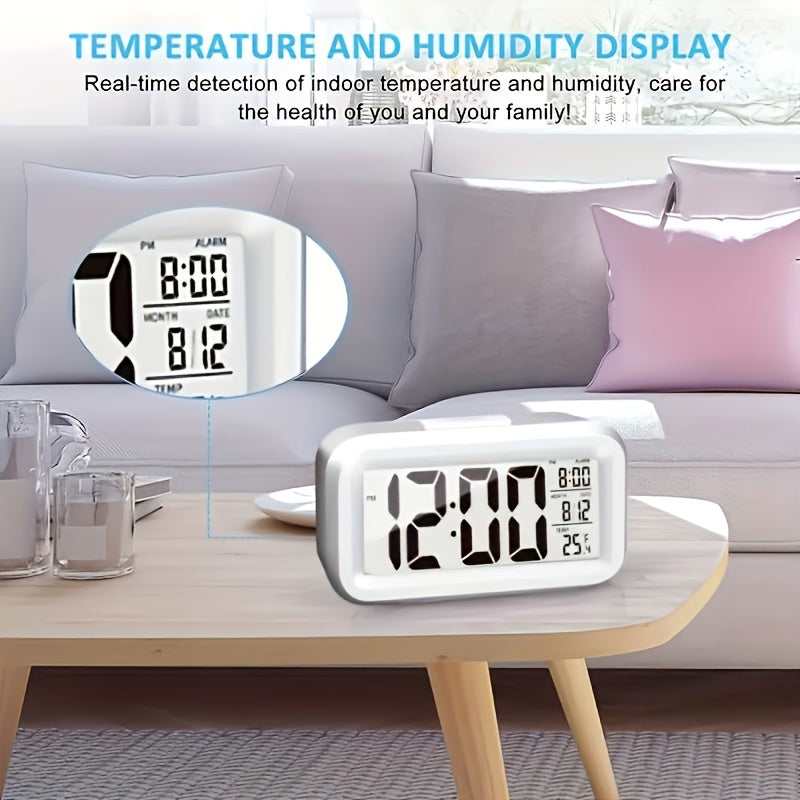 SmartGlow Clock - Digital Alarm Clock with Built-in Night Light