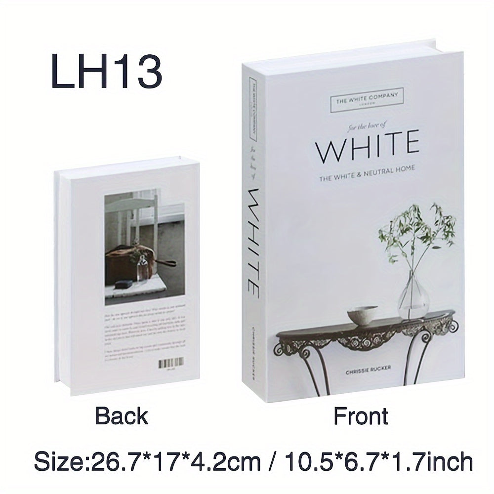 ChicDecor - Set of 3 Elegant Decorative Books for Your Home