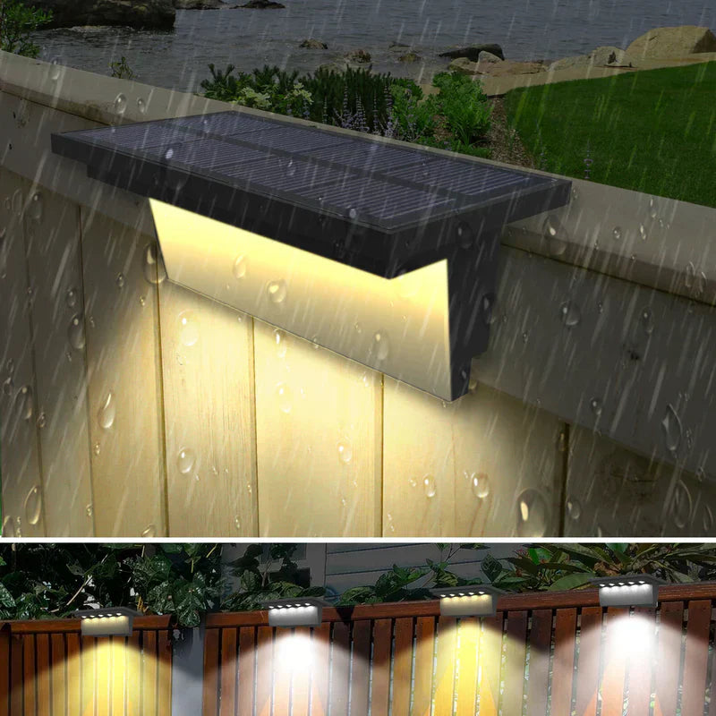 LumièreVive - Waterproof Outdoor Solar Lamp for Garden and Patio