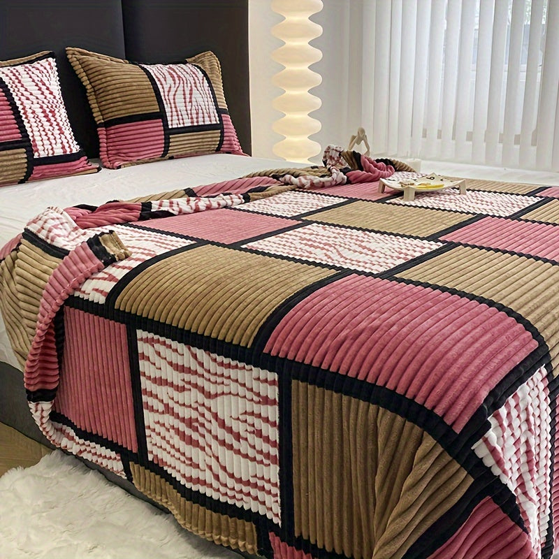 MellowWeave - Soft Flannel Throw Blanket for All Seasons
