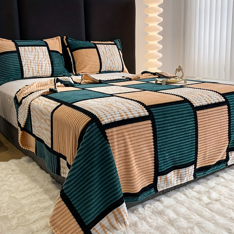 MellowWeave - Soft Flannel Throw Blanket for All Seasons