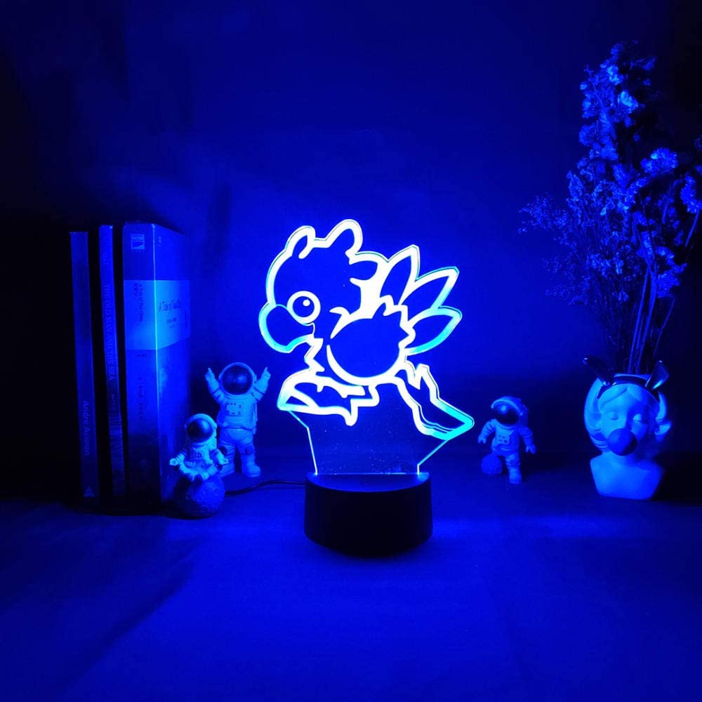 3D Fantasy Lamp - LED Optical Illusion Night Light in 7 Colors