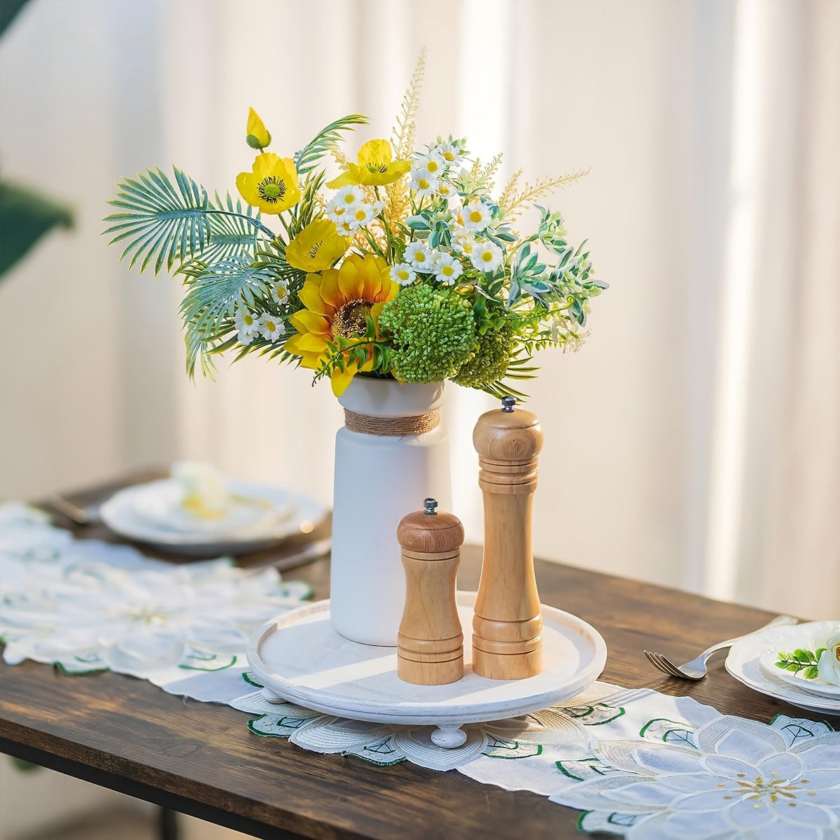 WoodBowl - Decorative Footed Wood Bowl for Every Occasion