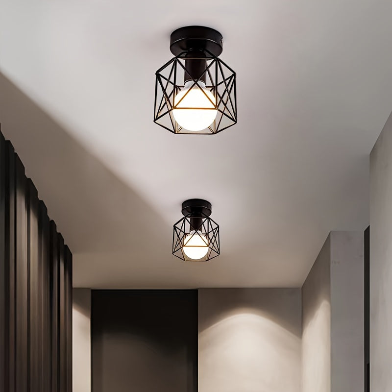 NordicLight - Minimalist Black Ceiling Light for Kitchens