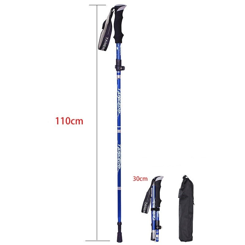 Telescopic Trekking Poles - Comfort and Stability for Your Adventures