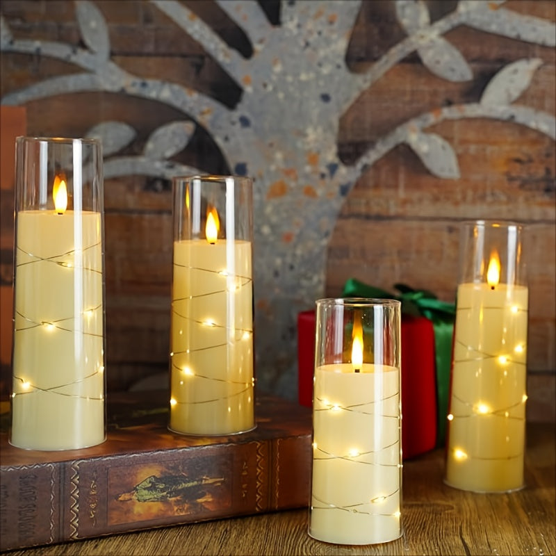 Iuflare - LED Candle Set with Remote Control and Timer
