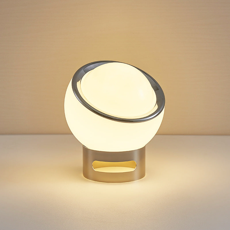 OpalElegance Lamp - Minimalist Bauhaus-Style Table Lamp