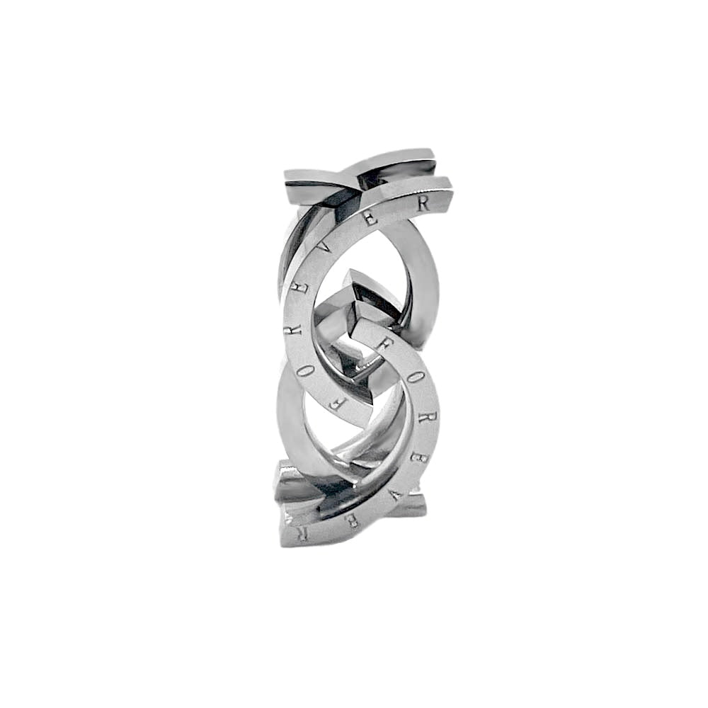 Eterna - Bague et pendentif au design 2-en-1