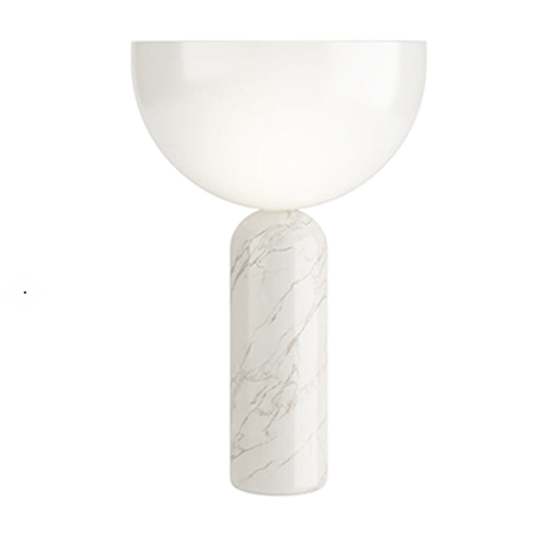 MarbleLuxe Lamp - Marble Table Lamp with Gold Accents