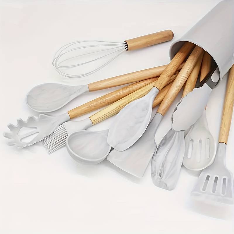 Silik - Scratch-Resistant Silicone Kitchen Utensil Set