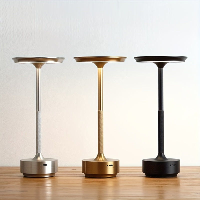 LumiTaf - Rechargeable LED Table Lamp with USB Charging
