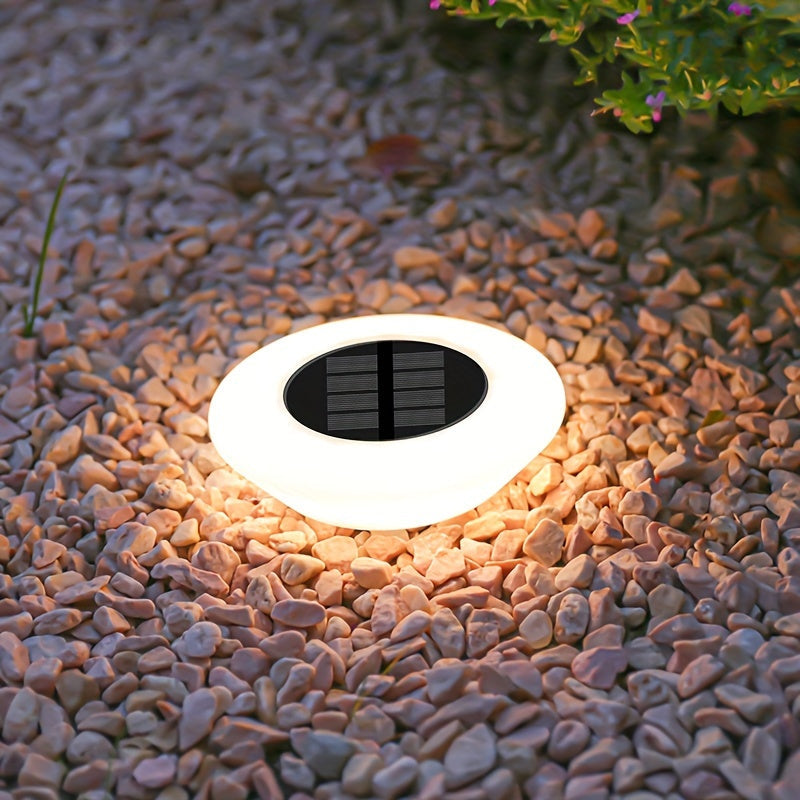 SolarLuxe - Set of 4 Waterproof Solar Garden Lights