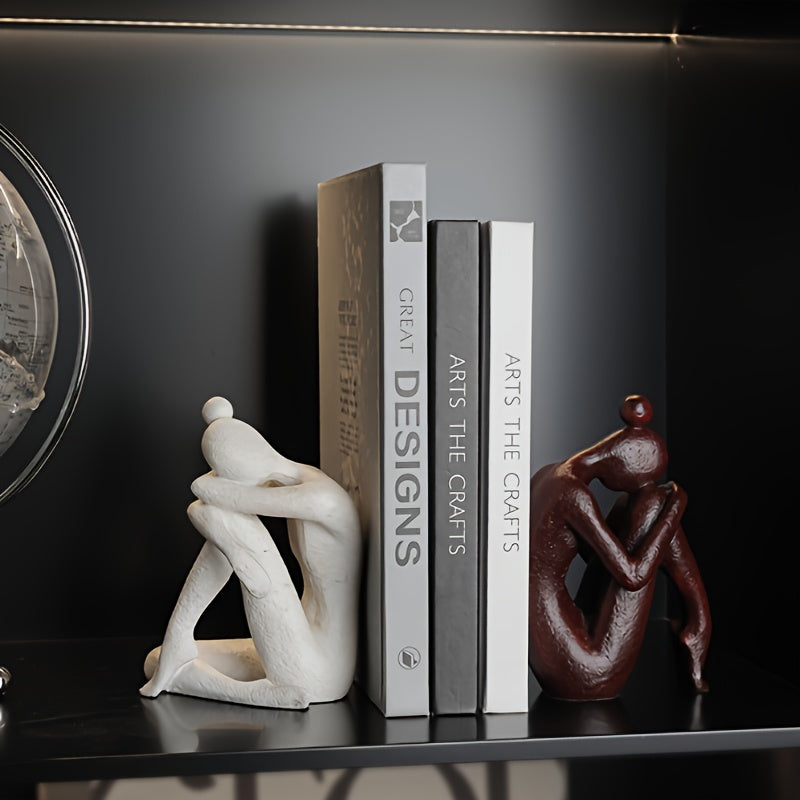 AbstractSculpt - Unique Design Bookends for Elegant Interiors