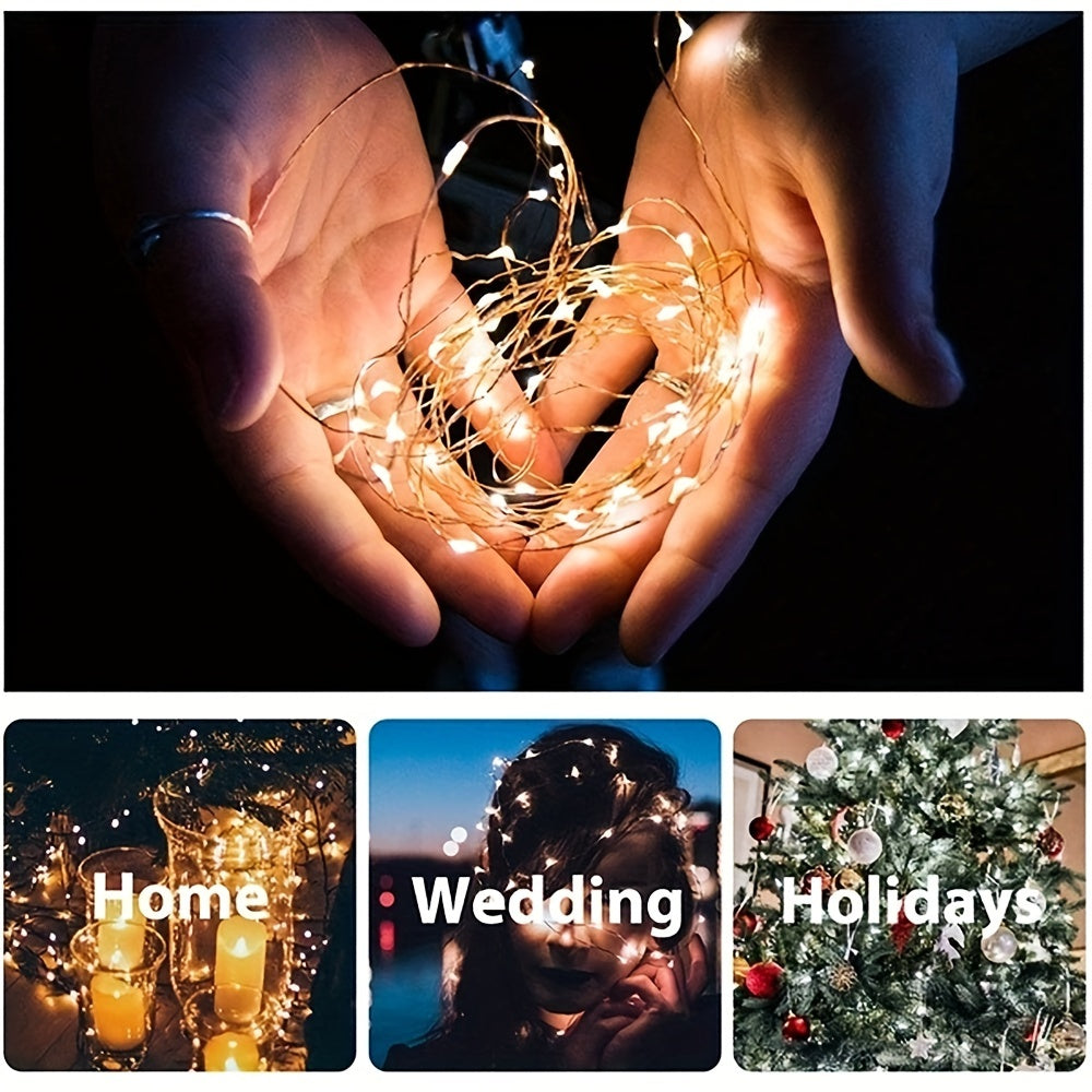 TwinkleWire - Copper Wire USB LED String Lights