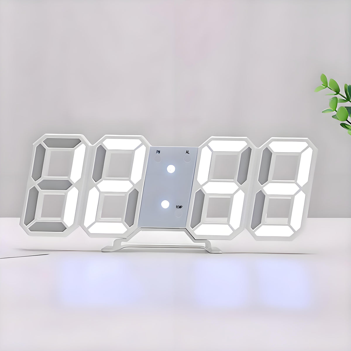 DigiTime Clock - 3D LED Clock with Calendar and Temperature Display