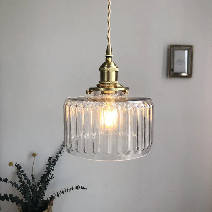 CrystalGlare - Vintage Crystal Glass Pendant Light